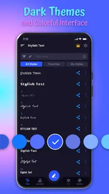 Stylish Text android App screenshot 0